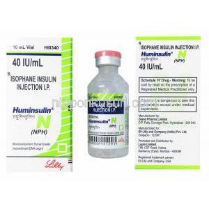 ヒューミンスリン N 注射(イソフェンインスリン)